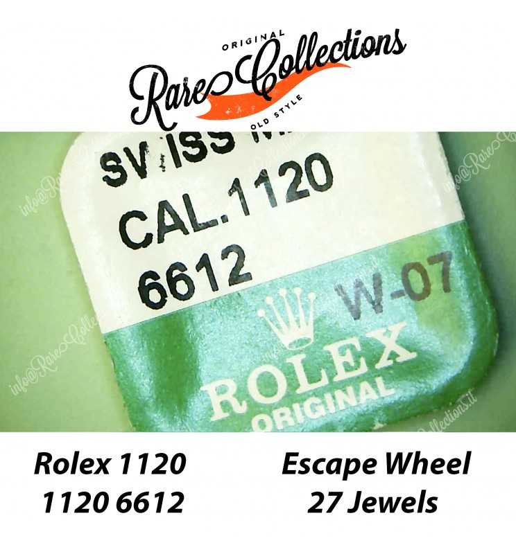 NEW Nuovo Rolex Daytona 1120 6612 Escape Wheel X1 Ruota Scappamento