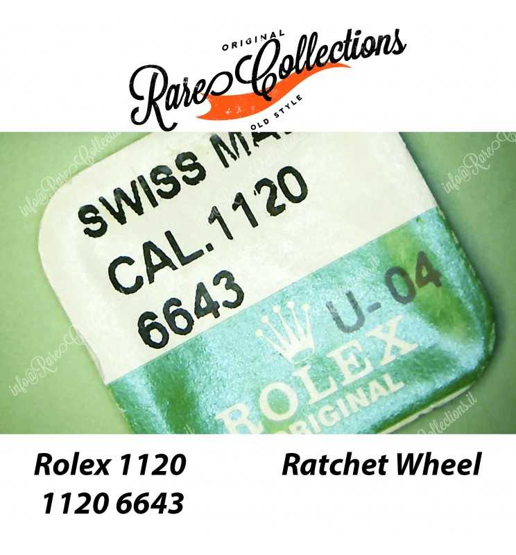 NEW Nuovo Rolex 1120 6643 Ratchet Wheel Ricambio Ruota Ricarica