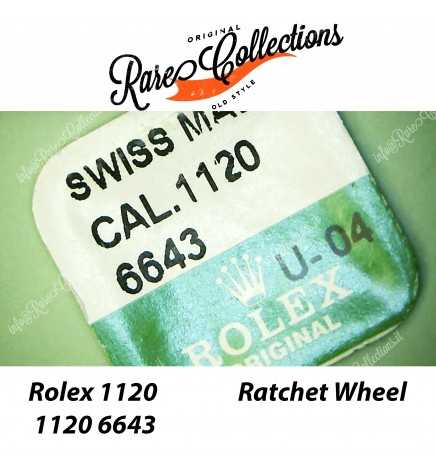 NEW Nuovo Rolex 1120 6643 Ratchet Wheel Ricambio Ruota Ricarica