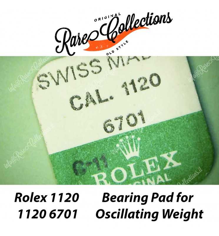 NEW Nuovo Blister Rolex 1120 6701 Bearing Pad for Oscillating Weight