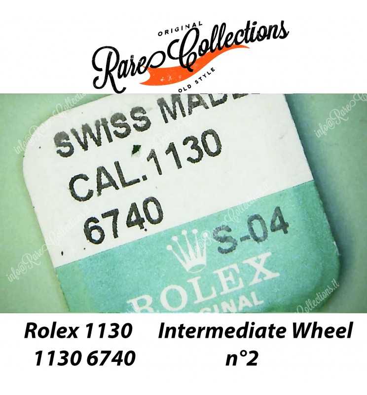 NEW Nuovo Rolex 1130 6740 Intermediate Wheel N2 Ricambio Ruota