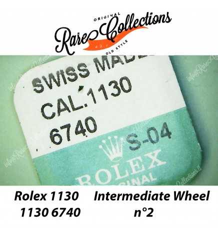 NEW Nuovo Rolex 1130 6740 Intermediate Wheel N2 Ricambio Ruota