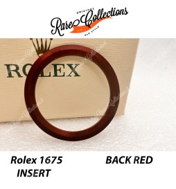 USED Usato Rolex Insert Inserto Rolex 1675 GMT-Master Rare Rosso Blu retro ROSSO