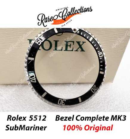 USED Usato Rolex 5512 Bezel Complete Submariner MK3 Original 100%