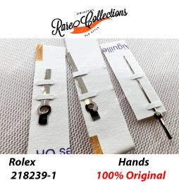 NEW Nuovo Rolex Hands 218239-1 DayDate Lancette White Oro Bianco
