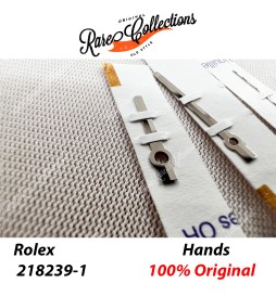 NEW Nuovo Rolex Hands 218239-1 DayDate Lancette White Oro Bianco