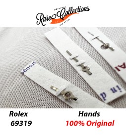 NEW Nuovo Rolex Hands 69319 Pearlmaster Lady Lancette White Oro Bianco