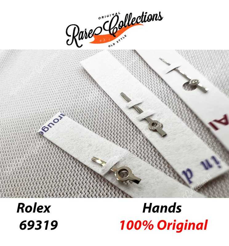 NEW Nuovo Rolex Hands 69319 Pearlmaster Lady Lancette White Oro Bianco NEW Nuovo Rolex Hands 69319 Pearlmaster Lady Lancette White Oro Bianco