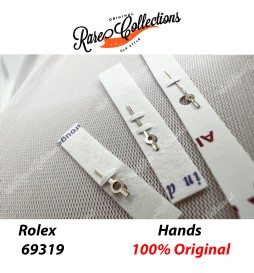 NEW Nuovo Rolex Hands 69319 Pearlmaster Lady Lancette White Oro Bianco