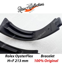 NEW Nuovo OysterFlex Bracciale Rolex Finali Bracelet H + F Misure Wrist 213mm