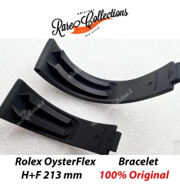 NEW Nuovo OysterFlex Bracciale Rolex Finali Bracelet H + F Misure Wrist 213mm