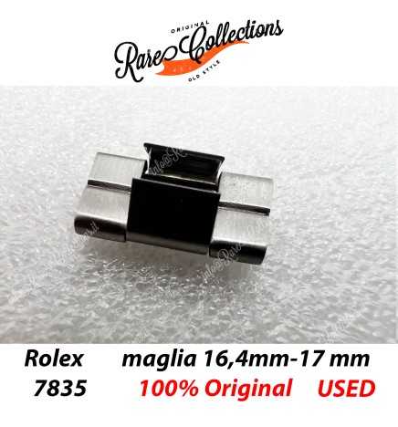 USED Usato Rolex Maglia Rolex 7835 Links Ripiegato