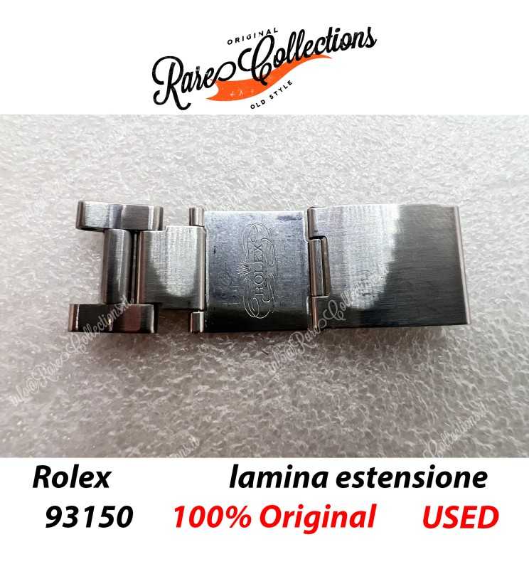 USED Usato Lamina Estensione Extension Rolex 93150 USED Usato Lamina Estensione Extension Rolex 93150