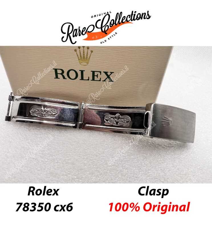 USED Usato Clasp Rolex 78350 CX6 20mm Bracelet Fibbia USED Usato Clasp Rolex 78350 CX6 20mm Bracelet Fibbia