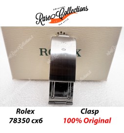 USED Usato Clasp Rolex 78350 CX6 20mm Bracelet Fibbia
