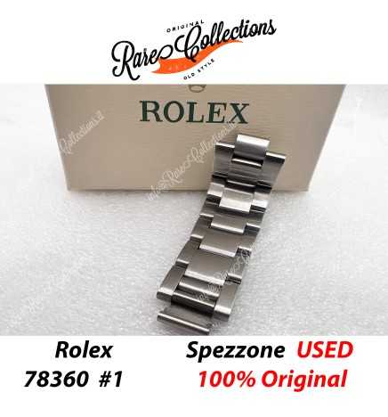 Used Usato Bracciale Bracelet Rolex 78360 .1