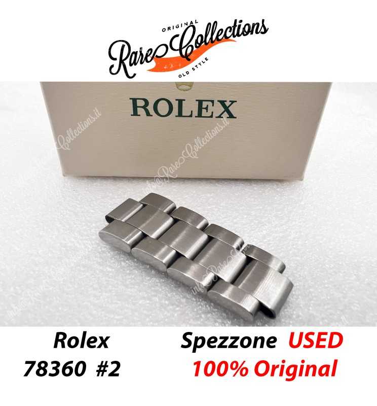 Used Usato Bracciale Bracelet Rolex 78360 .2 Used Usato Bracciale Bracelet Rolex 78360 .2