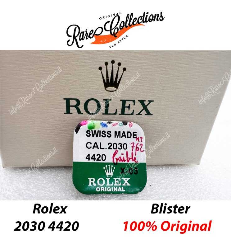 NEW Nuovo Blister Rolex 2030 4420 Mainspring Molla NEW Nuovo Blister Rolex 2030 4420 Mainspring Molla
