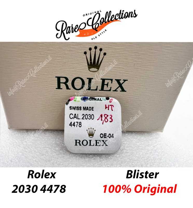 NEW Nuovo Blister Rolex Wheel 2030 4478 Spring-Clip for Oscillating Weight Chiavetta Massa Oscillante