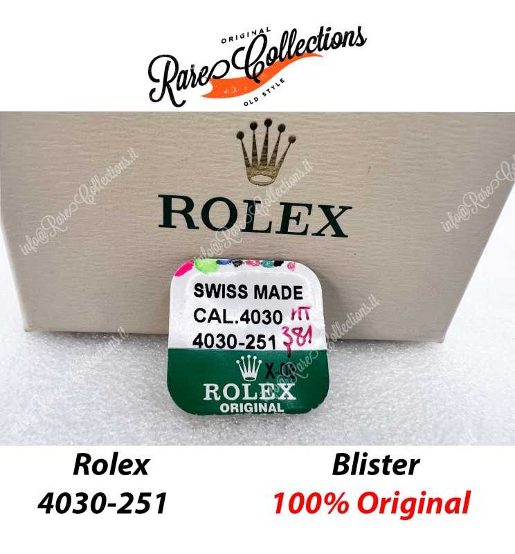 New Nuovo Blister Rolex 4030-251 Intermediate Setting Wheel Ruota Intermedia
