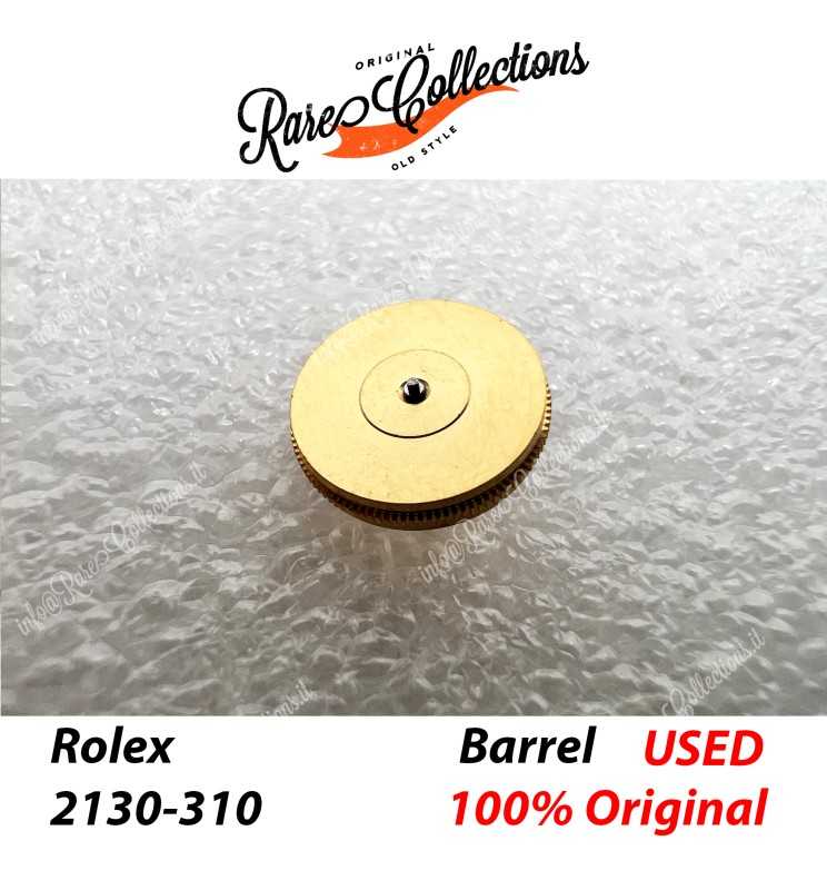 USED Usato Rolex 2130-310 Barrel With Arbor Bariletto Completo