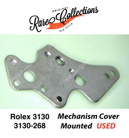 USED Usato Rolex 3130-268 Mechanism cover Mounted Coperchio meccanismo montato