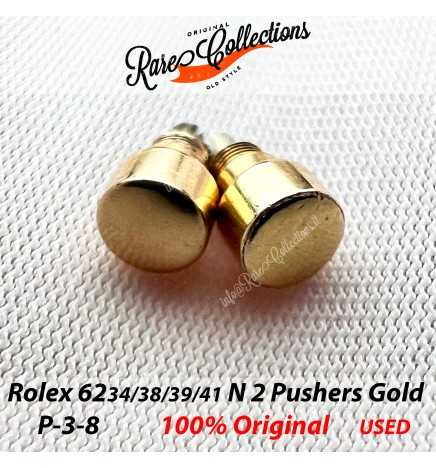 Rolex 6238 6239 6236 6262 DAYTONA 24-P3-8 Pulsanti GOLD Pushers Buttons Originali