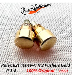 Rolex 6238 6239 6236 6262 DAYTONA 24-P3-8 Pulsanti GOLD Pushers Buttons Originali