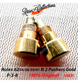 Rolex 6238 6239 6236 6262 DAYTONA 24-P3-8 Pulsanti GOLD Pushers Buttons Originali