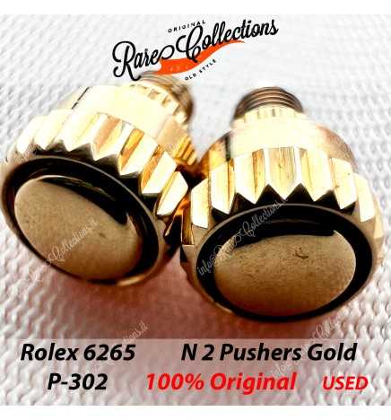 Rolex 6265 DAYTONA 24-P302-8 Pulsanti Pushers Buttons Originali ORO