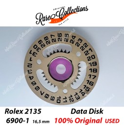 USED Usato Rolex Disco data Disk 2135-6900-1 Champagne .47