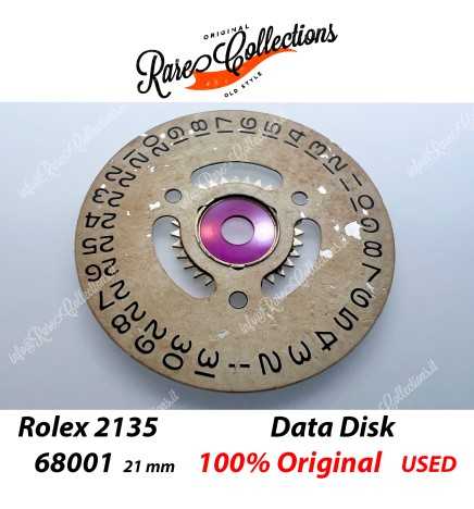 USED Usato Rolex Disco data Disk 2135-6800-1 Champagne .44