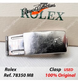 USED Usato Clasp Rolex 78350 M8 Bracelet Fibbia .20