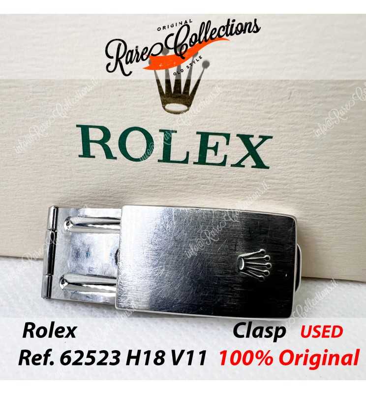 USED Usato Clasp Rolex 62523 H18 V11 Bracelet Fibbia .21