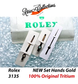 NEW Hands Set Rolex 3135 18238 16238 Tritium Oro Gold DateJust .104