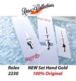 NEW Set Hands Rolex 2235 79178 No Lume Oro Gold DateJust .109