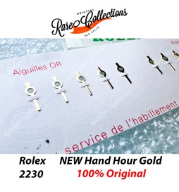 NEW X1 Hand HOUR Rolex 2235 79178 No Lume Oro Gold DateJust .108
