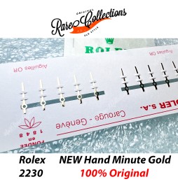 NEW X1 Lancetta MINUTI Rolex 2235 79178 No Lume Oro Gold DateJust .108