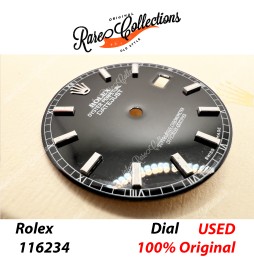 USED Usato Rolex 116234 Dial Black Quadrante Nero 0058