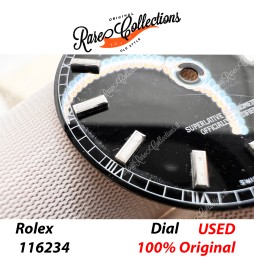 USED Usato Rolex 116234 Dial Black Quadrante Nero 0058