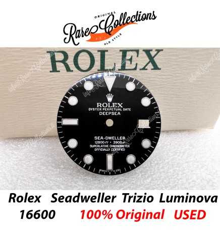 Rolex 16600 Dial SeaDweller Luminova T 25 Very Rare Quadrante 0046