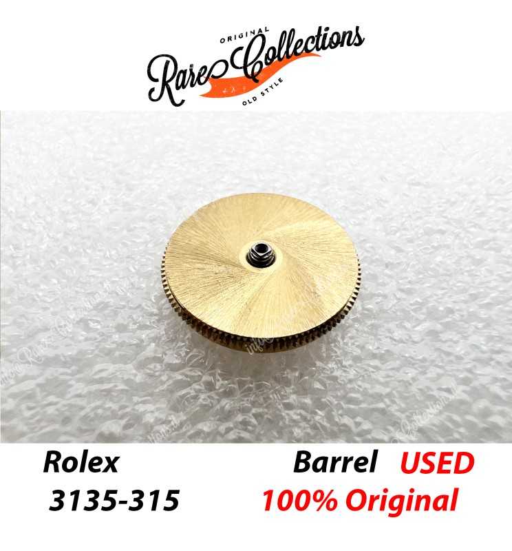 USED Usato Rolex 3135-315 Barrel With Arbor and Mainspring Bariletto USED Usato Rolex 3135-315 Barrel With Arbor and Mainspring Bariletto