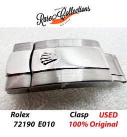 USED Usato Clasp Rolex 72190 EO10 19mm Bracelet Fibbia