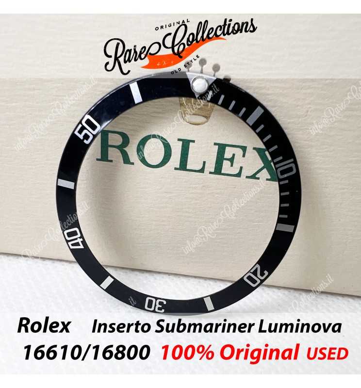 USATO BEZEL Inserto Rolex 16610 16800 Submariner .99 USATO BEZEL Inserto Rolex 16610 16800 Submariner .99