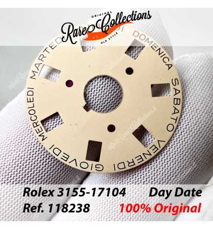USED Usato Day Indicator Rolex 3155 17104 Indicatore Giorni
