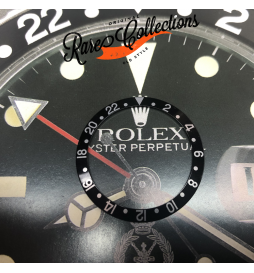 Used Usato Insert Inserto Rolex 1675 Nero/Bianco Black/White