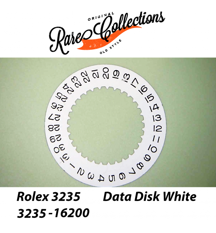 NEW Nuovo Data Indicator White Rolex 3235-111 Datario Bianco 3235