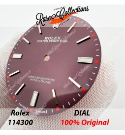 USED Usato Rolex Dial 114300 3132 RED GRADE Luminova Oyster 0030