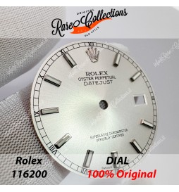 USED Usato Rolex Dial 116200 3135 BIANCO WHITE Luminova DATEJUST 0061