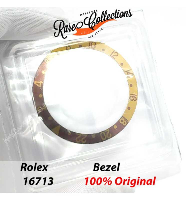 NEW Nuovo BEZEL Insert Blister Rolex 16713 GMT Master NEW Nuovo BEZEL Insert Blister Rolex 16713 GMT Master